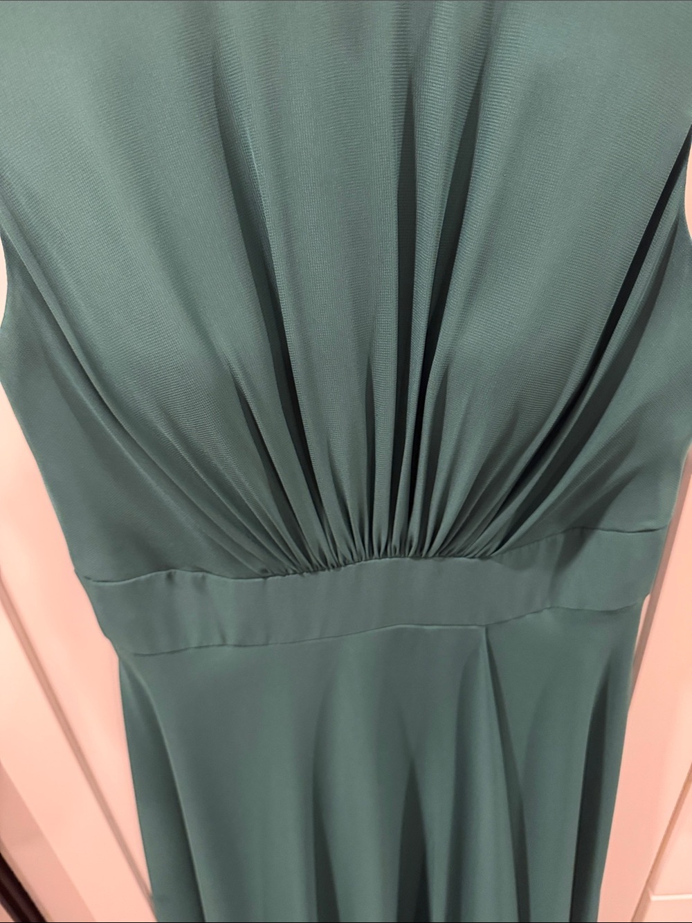 JJs House Teal Sleeveless Floor-Length Bridal Party Gown - Picture 2 of 3